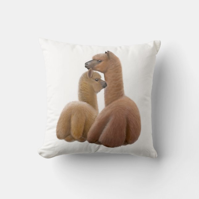 Alpaca Love Pillow (Front)