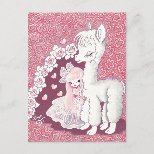 Alpaca Love Postcard (Front)