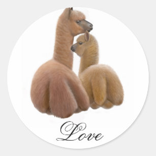 Alpaca Love Sticker