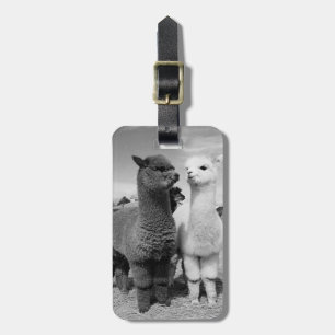 ALPACA LOVER'S DREAM LUGGAGE/GOLF I.D. TAG