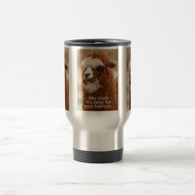 Alpaca mugs - choose style & colour (Center)