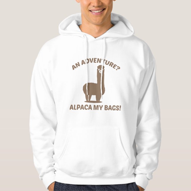 Alpaca My Bags Hoodie (Front)