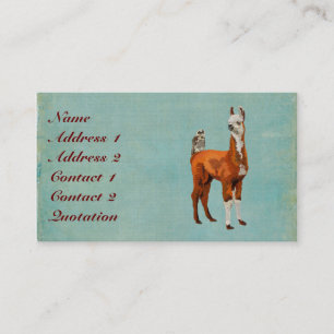 ALPACA & OWL Business Card