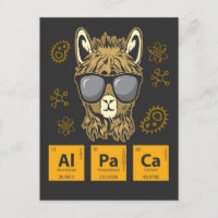 Alpaca Periodic Table Element Chemistry
