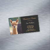 Alpaca Pet Magnetic Business Cards (Pack Of 25) (In Situ)