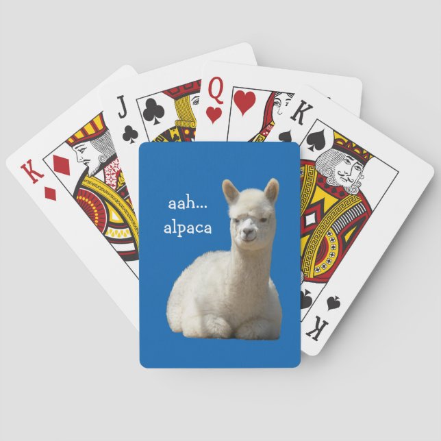 Alpaca Playing Cards (Back)