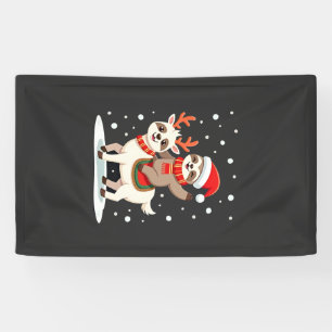 Alpaca Sloth Christmas (4) Banner