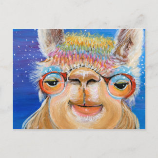 Alpaca Spirit Grandmother postcard