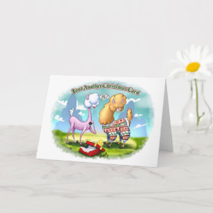 ALPACA SWEATER (semi-gloss) by Jeff Willis Art Card