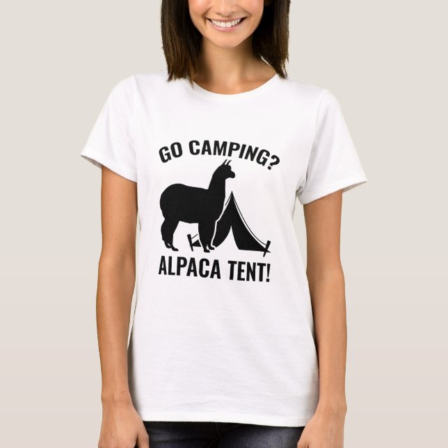 Alpaca Tent T-Shirt (Front)