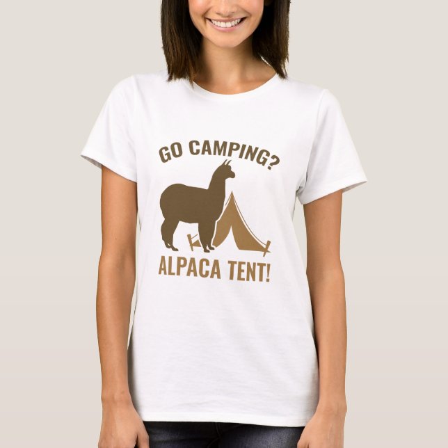Alpaca Tent T-Shirt (Front)
