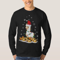 Alpaca With Santa Hat Christmas Alpaca