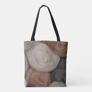 Alpaca Wool Tote Bag