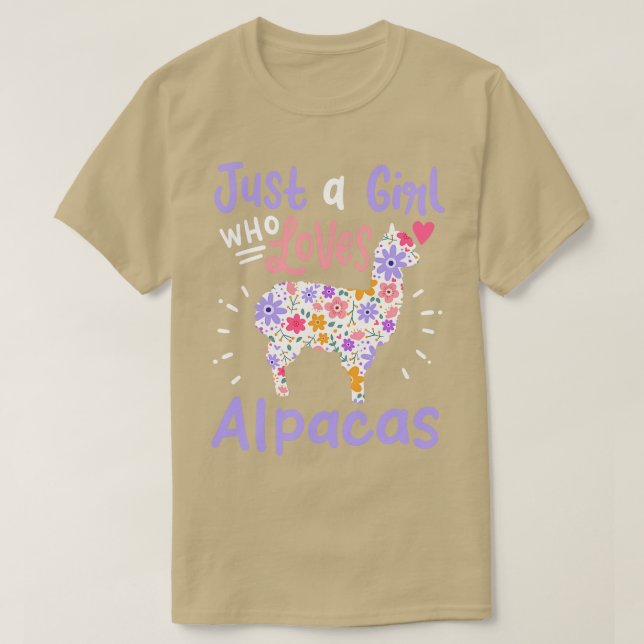 Alpacas Alpaca Lover T-Shirt (Design Front)
