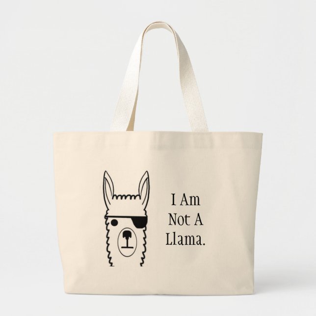 Alpaca's are special. large tote bag (Front)