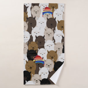 Alpacas Bath Towel