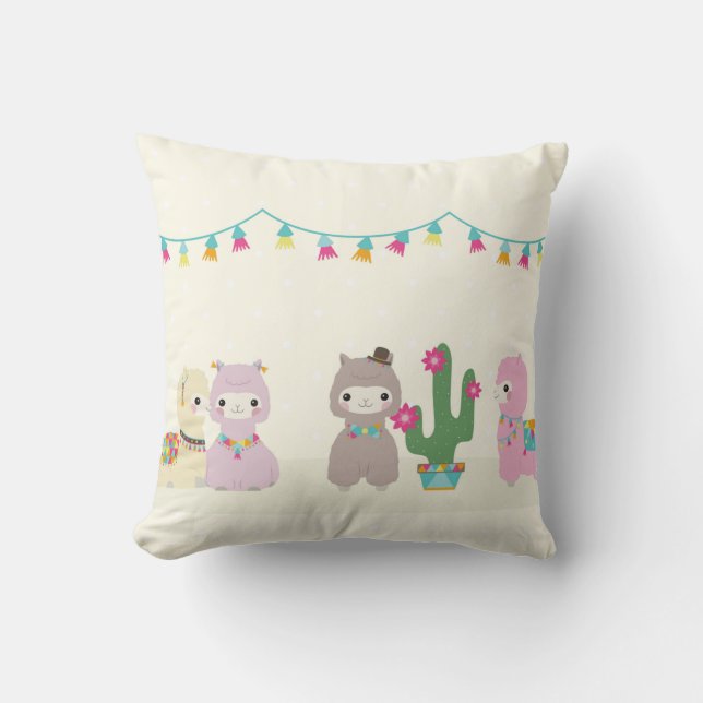 Alpacas Cushion (Front)