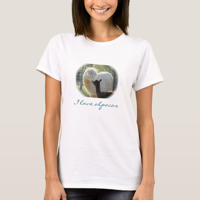 Alpacas Kisses T-Shirt (Front)