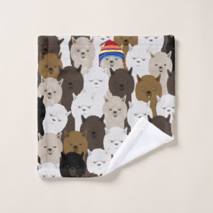 Alpacas Wash Cloth