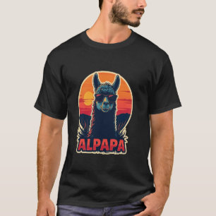 Alpapa alpaka lama dad dad freshly baked father T-Shirt