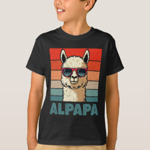 Alpapa Father's Day Best Dad Alpaca Funny Alpaca A T-Shirt
