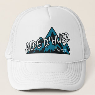 Alpe d’Huez France Mountains Trucker Hat