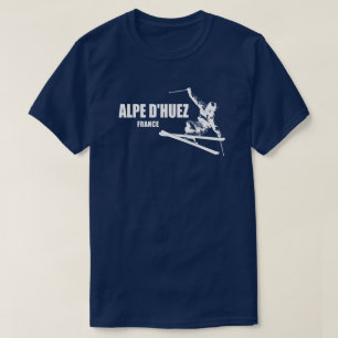 Alpe d’Huez France Skier T-Shirt