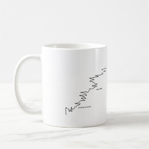 Alpe D’Huez road climb Coffee Mug