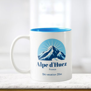 Alpe d'Huez France ski vacation mug