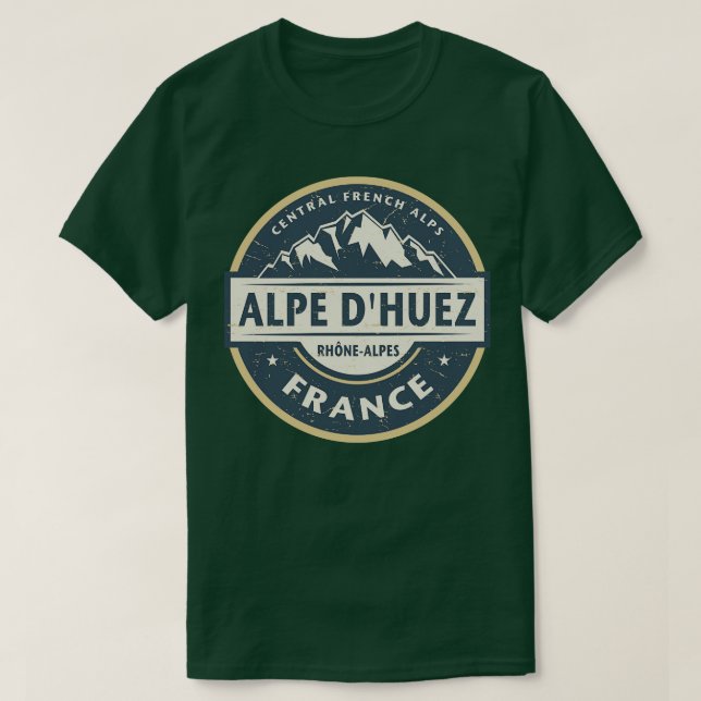 Alpe dHuez winter resort T-Shirt (Design Front)
