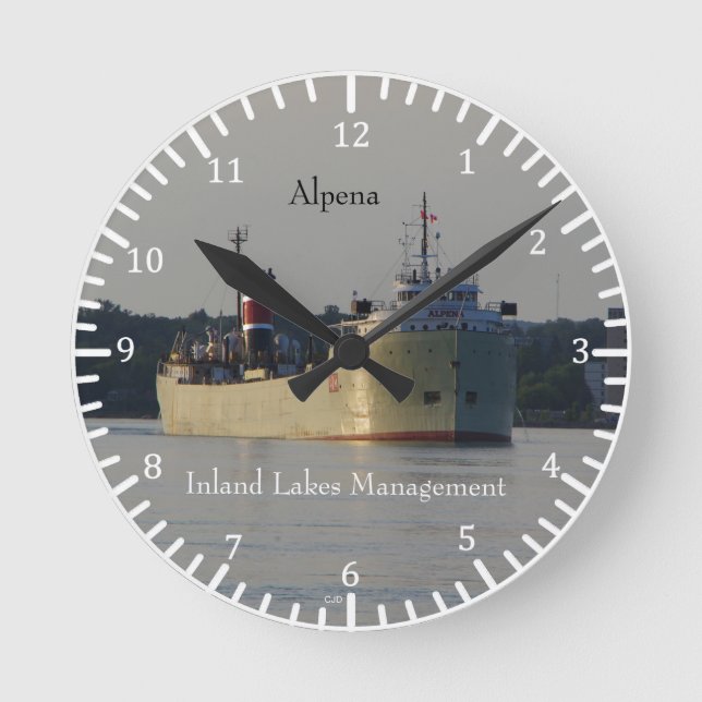 Alpena clock (Front)