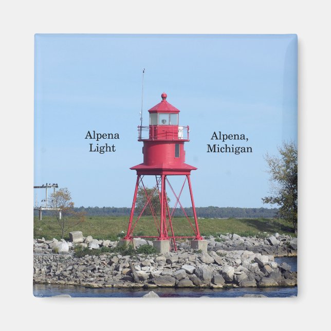 Alpena Light magnet (Front)