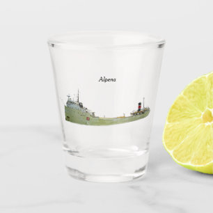 Alpena shot glass