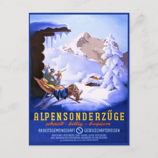 ALpensonderzuge, Germany Postcard (Front)