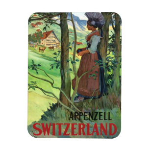 Alpenzell Switzerland Magnet