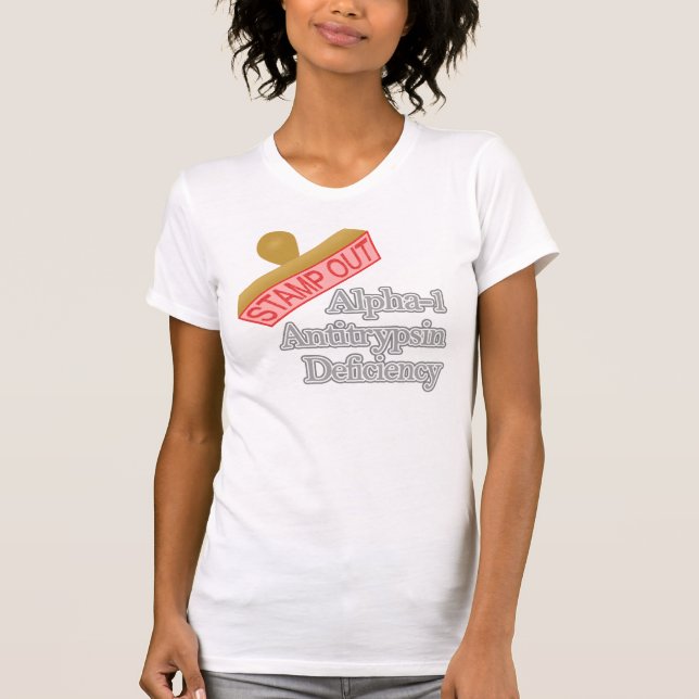Alpha-1 Antitrypsin Deficiency T-Shirt (Front)