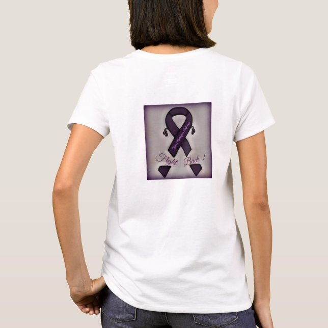 alpha 1 antitrypsin deficiency tee shirt (Back)