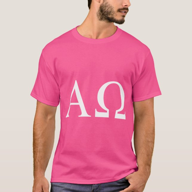 Alpha And Omega T-Shirt (Front)