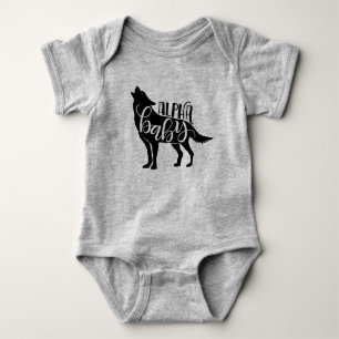 Alpha baby - Leader of the pack - New baby Bodysuit
