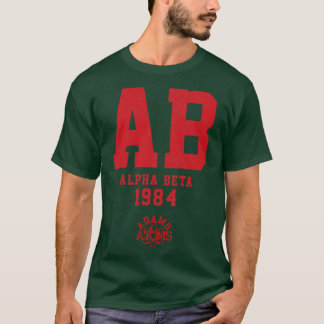 Alpha Beta AB 1984 vintage frat Revenge of the Ner T-Shirt