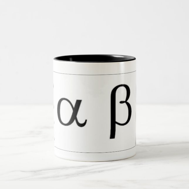 Alpha Beta Mug (Center)