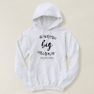 Alpha Chi Omega | Big Wreath Hoodie