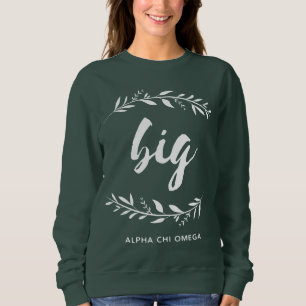 Alpha Chi Omega   Big Wreath Sweatshirt