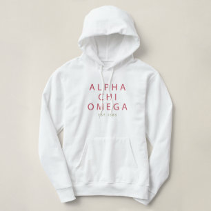 Alpha Chi Omega   Est. 1885 Hoodie
