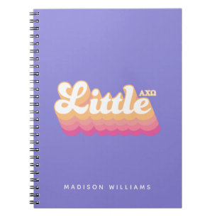 Alpha Chi Omega Little Notebook