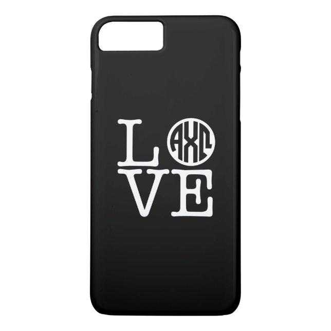 Alpha Chi Omega | Love Case-Mate iPhone Case (Back)
