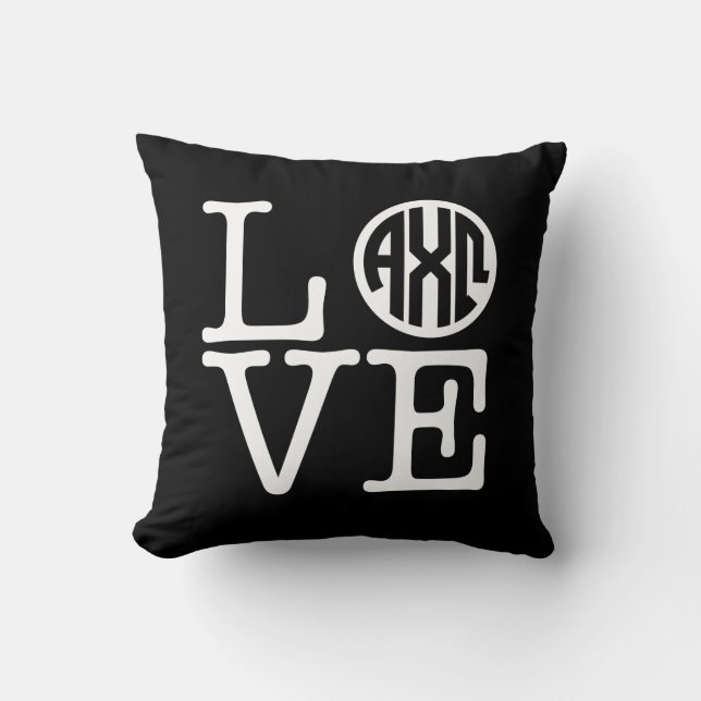 Alpha Chi Omega | Love Cushion (Front)