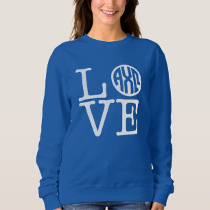Alpha Chi Omega   Love Sweatshirt