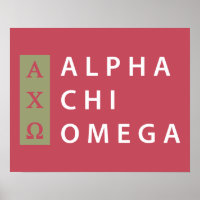 Alpha Chi Omega | Stacked Logo