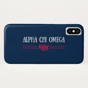 Alpha Chi Omega - USA Case-Mate iPhone Case